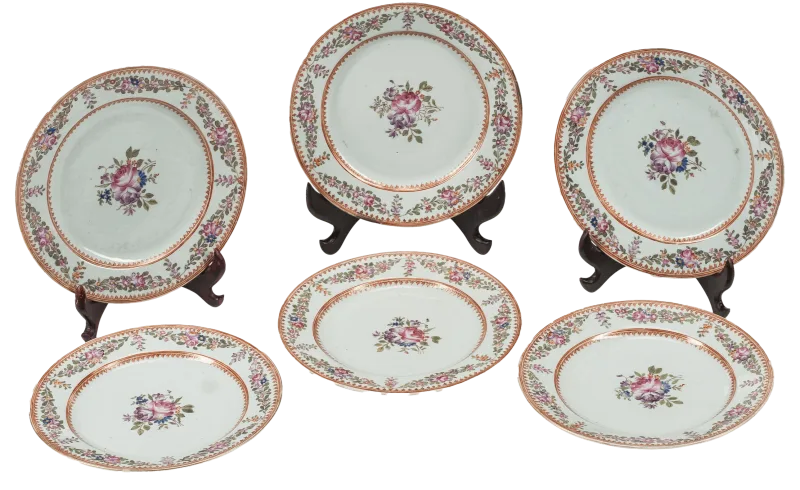 Assiettes Asiatiques