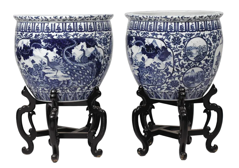 Jardinières Chinoises