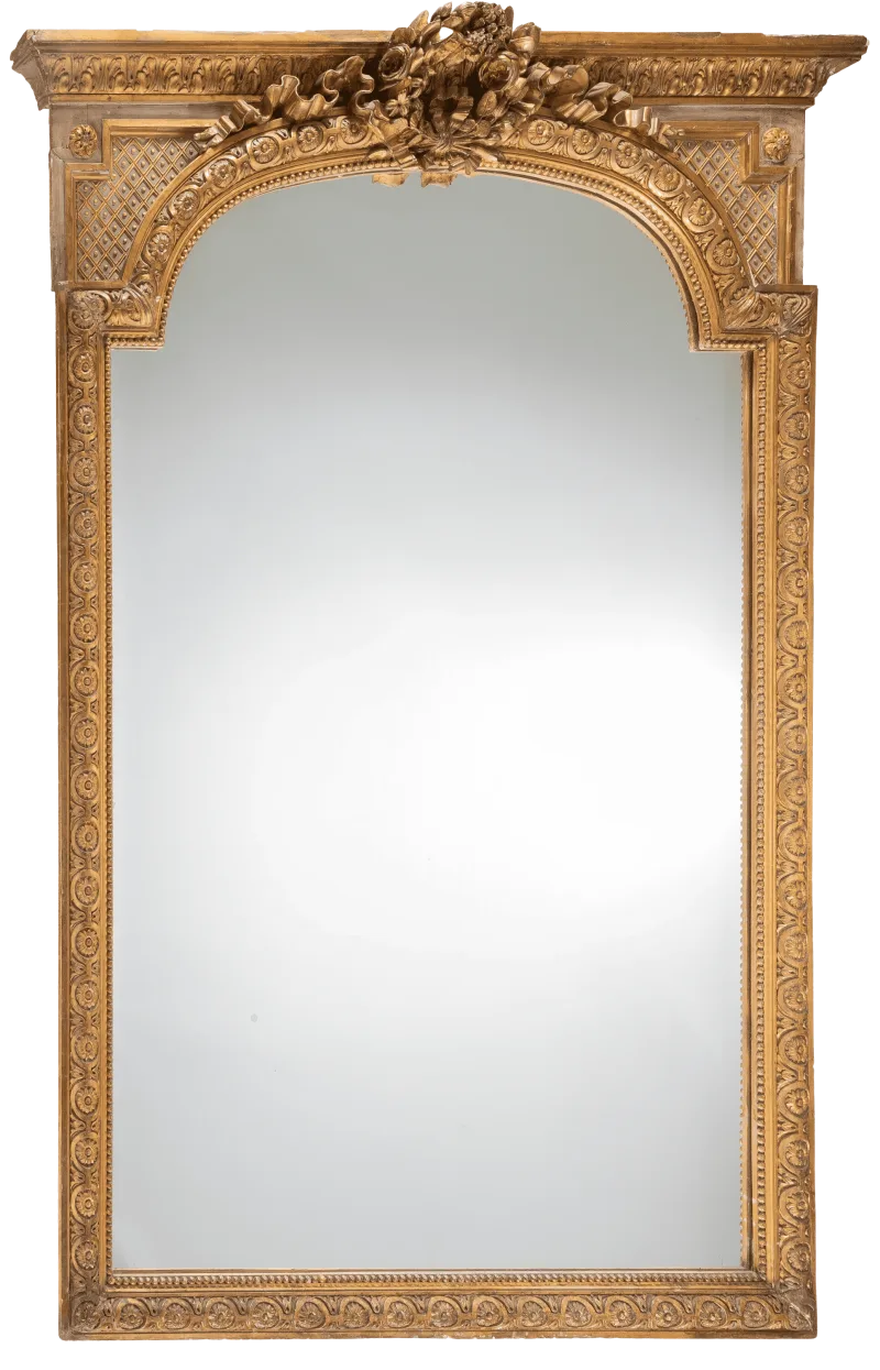 Miroir doré